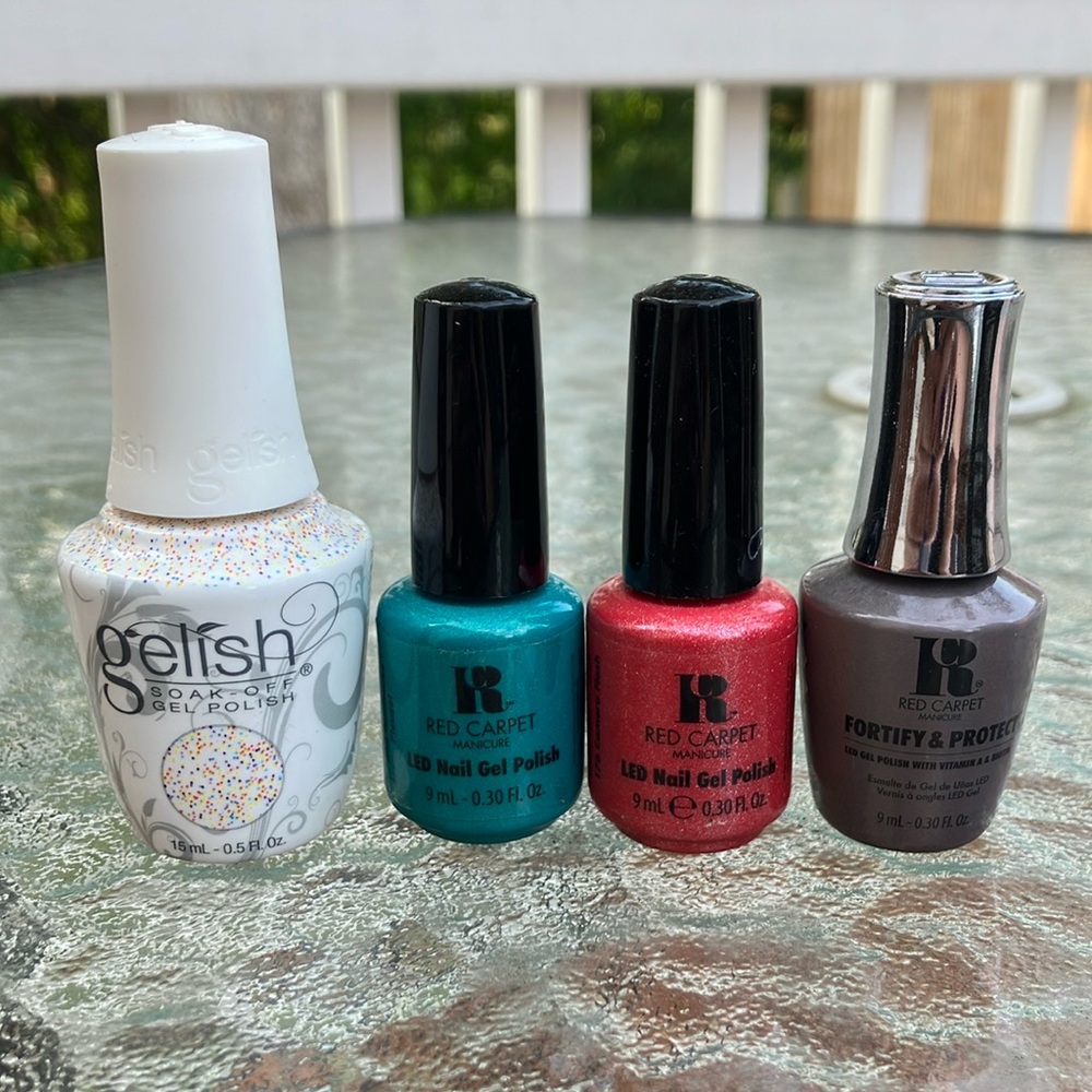 Gelish and Red Carpet Gel Nail Polish Set